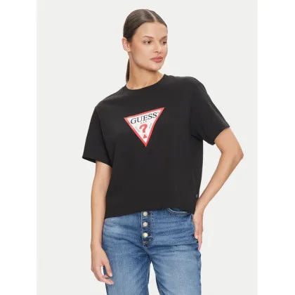 Zdjęcie Guess Jeans T-Shirt W4YI73 K8HM0 Czarny Regular Fit