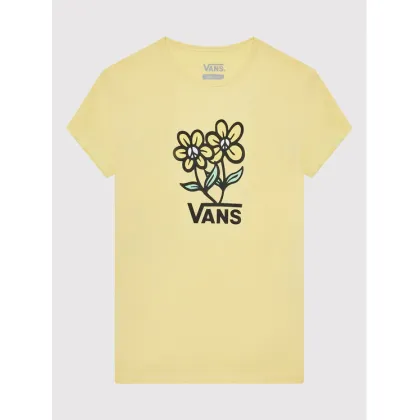 Zdjęcie Vans T-Shirt Ground Level VN0A7RSG Żółty Regular Fit