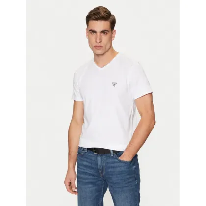 Zdjęcie Guess T-Shirt Caleb U97M01 KCD31 Biały Slim Fit