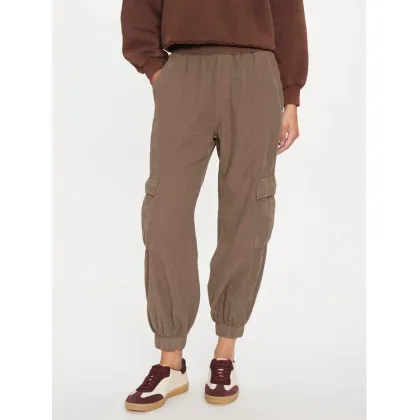 Zdjęcie Deha Spodnie dresowe D12367 Brązowy Loose Fit