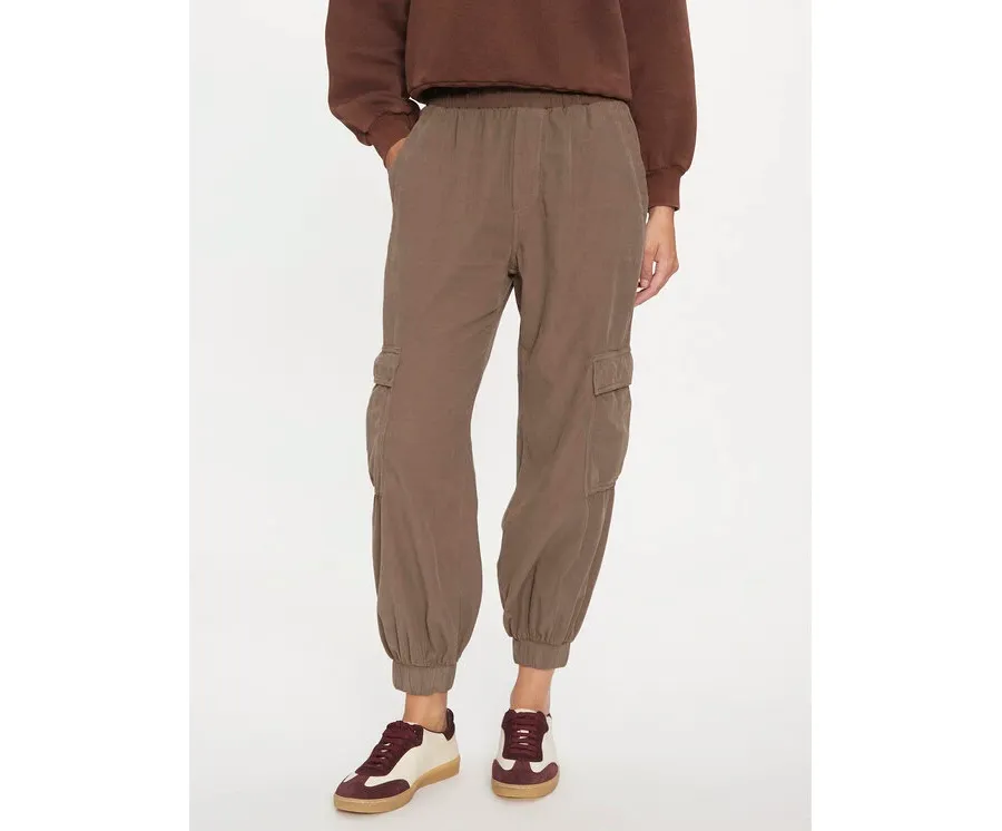 obrazek 1 Deha Spodnie dresowe D12367 Brązowy Loose Fit