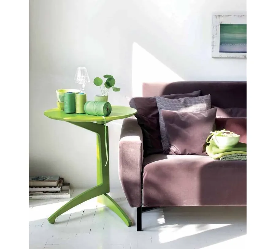 obrazek 2 Niezwykły stolik Foldme do salonu lub sypialni - h 75cm, Ø 53 cm