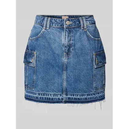 Zdjęcie Guess Spódnica jeansowa W4YD52 D5B65 Niebieski Regular Fit