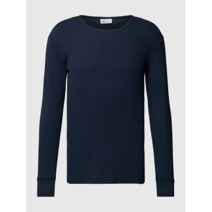 Zdjęcie Bluzka z długim rękawem i drobnym prążkowaniem model ‘REVIVAL’