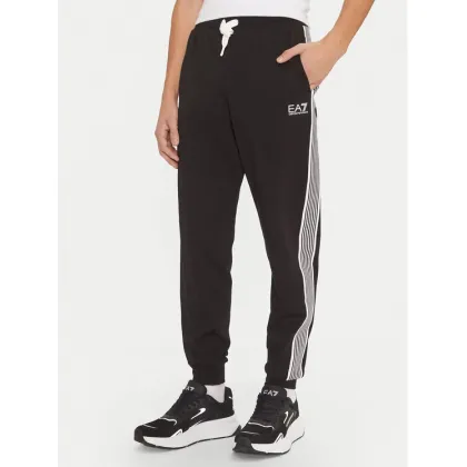 Zdjęcie EA7 Emporio Armani Spodnie dresowe 6DPP69 PJ9FZ 1200 Czarny Regular Fit