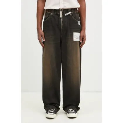 Zdjęcie Maison MIHARA YASUHIRO jeansy Amateur Sewn Wide Jeans męskie A14PT023