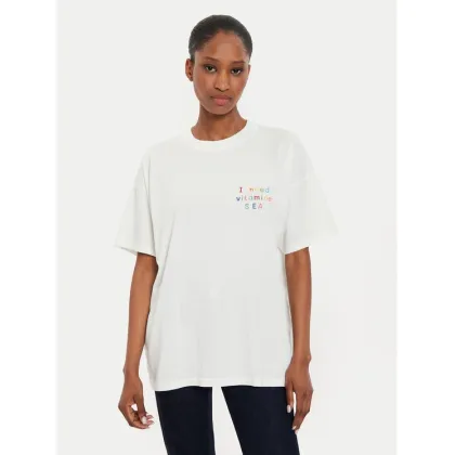 Zdjęcie ViCOLO T-Shirt RB0851 Écru Regular Fit