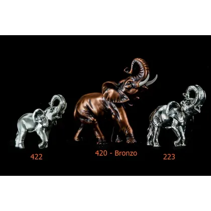 Zdjęcie Dekoracyjny ozdobny słoń do salonu