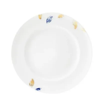 Zdjęcie Okrągły 20-centymetrowy talerz o nowoczesnym minimalistycznym zdobieniu - Tettau