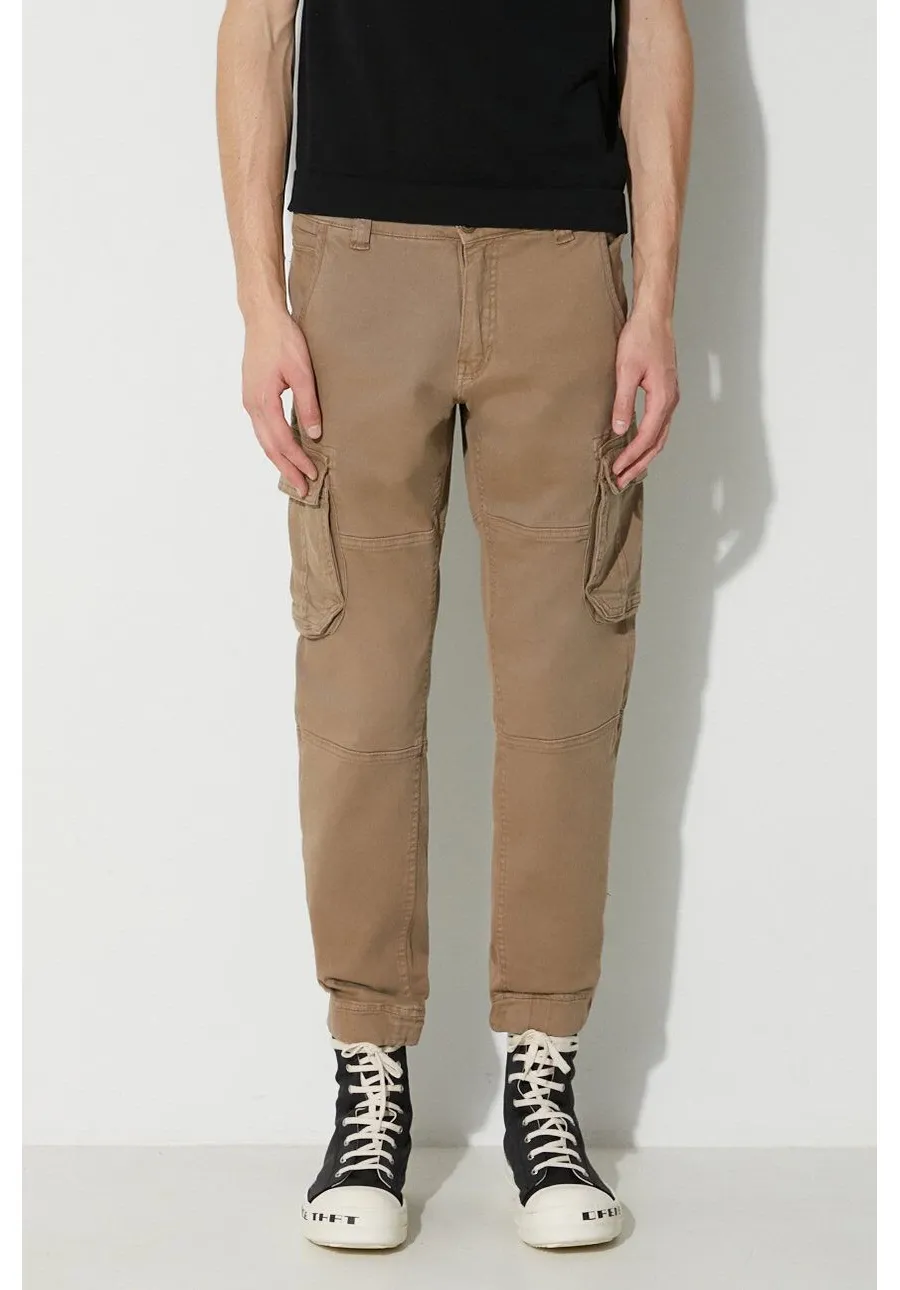 obrazek 1 Alpha Industries spodnie Army Pant męskie kolor beżowy 196210.183