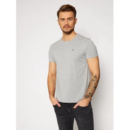 Zdjęcie Tommy Jeans T-Shirt DM0DM04411 Szary Slim Fit