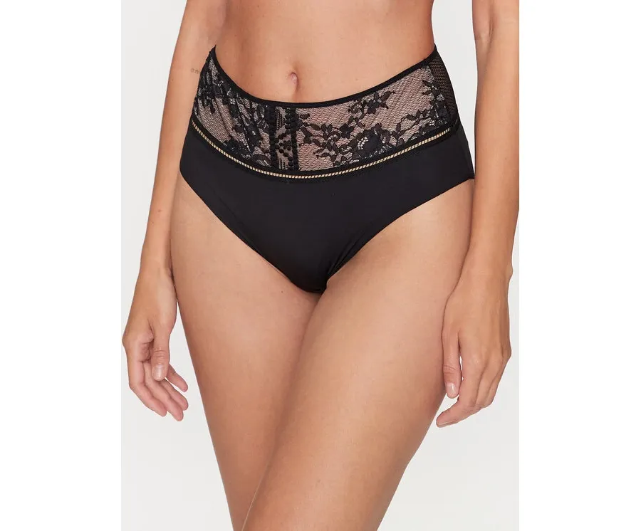 obrazek 1 Passionata Figi klasyczne z wysokim stanem Olivia P49J30 Czarny
