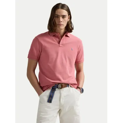 Zdjęcie Polo Ralph Lauren Polo 710536856466 Różowy Slim Fit
