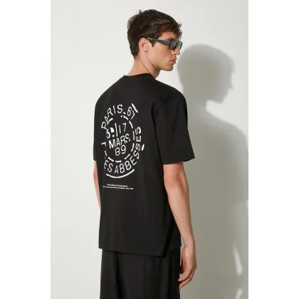 Zdjęcie STAMPD t-shirt bawełniany Van Gogh Relaxed Tee męski kolor czarny z nadrukiem SLA-M3248TE-BLK