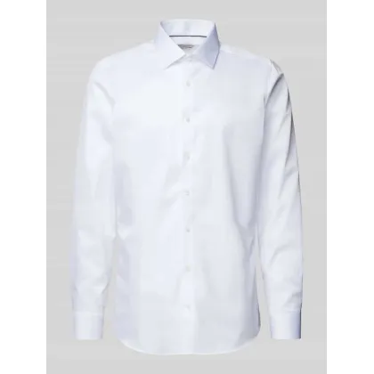 Zdjęcie Koszula biznesowa o kroju slim fit z kołnierzykiem typu kent