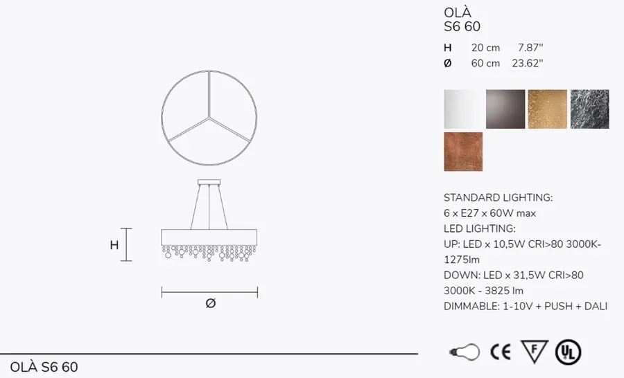 picture 7 Beautiful chandelier Olà S6