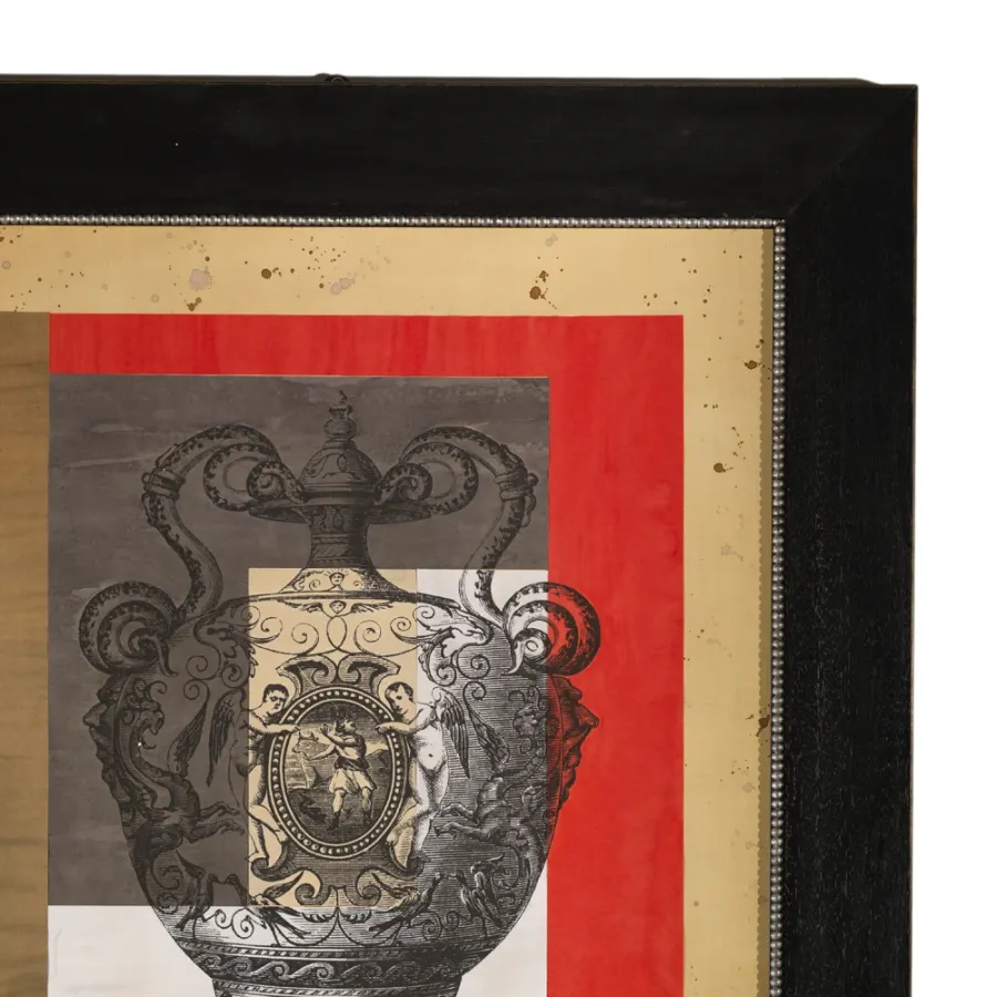 obrazek 2 Nadruk przedstawiający wazon królewski H.103xL.83xP.5 cm