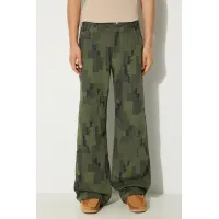Zdjęcie Marcelo Burlon jeansy AOP Cross Wide Pants męskie CMCA187F24FAB0025810