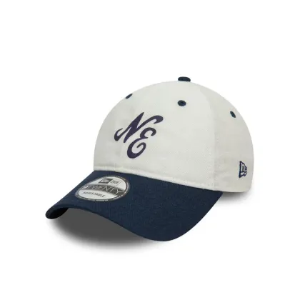 Zdjęcie New Era Czapka z daszkiem Linen Script 920 Ne 60503546 Écru