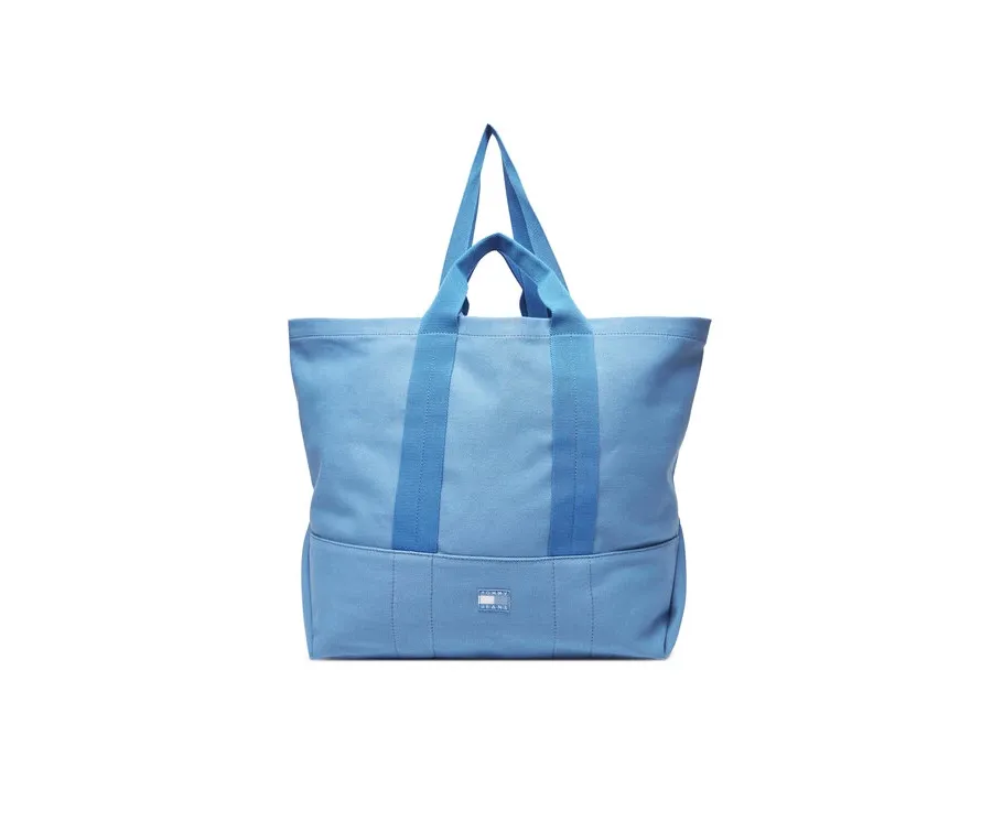 obrazek 1 Tommy Jeans Torebka Tjw Tote Edition Canvas AW0AW17542 Niebieski