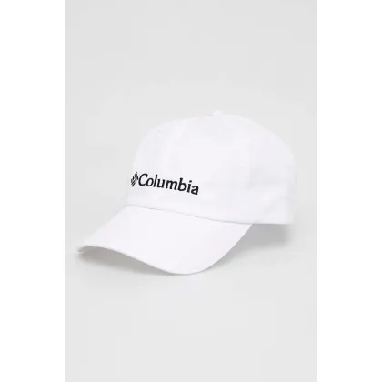 Zdjęcie Columbia czapka z daszkiem ROC II kolor biały z aplikacją 1766611