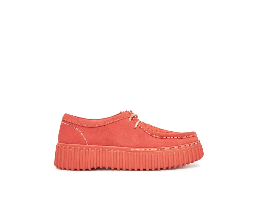 obrazek 1 Clarks Półbuty Torhill Bee 26181187 Koralowy