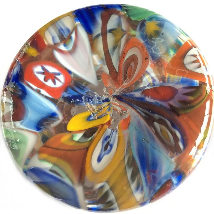 obrazek 3 Szklanka Millefiori o fantazyjnym wyglądzie z weneckiego szkła