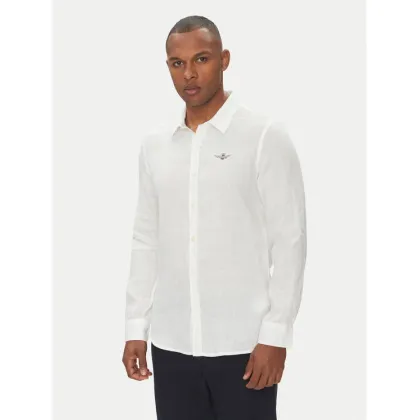 Zdjęcie Aeronautica Militare Koszula 251CA1239CT3089 Biały Regular Fit