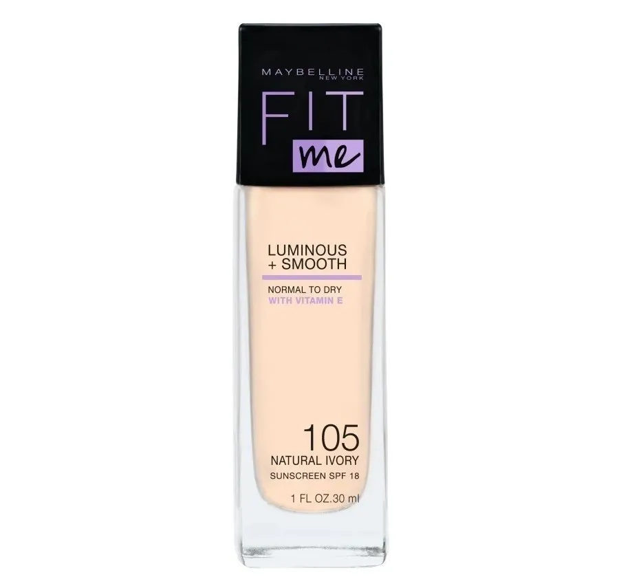 obrazek 1 Maybelline Fit Me Luminous & Smooth podkład do twarzy, 125 Nude Beige Nude Beige 30 ml
