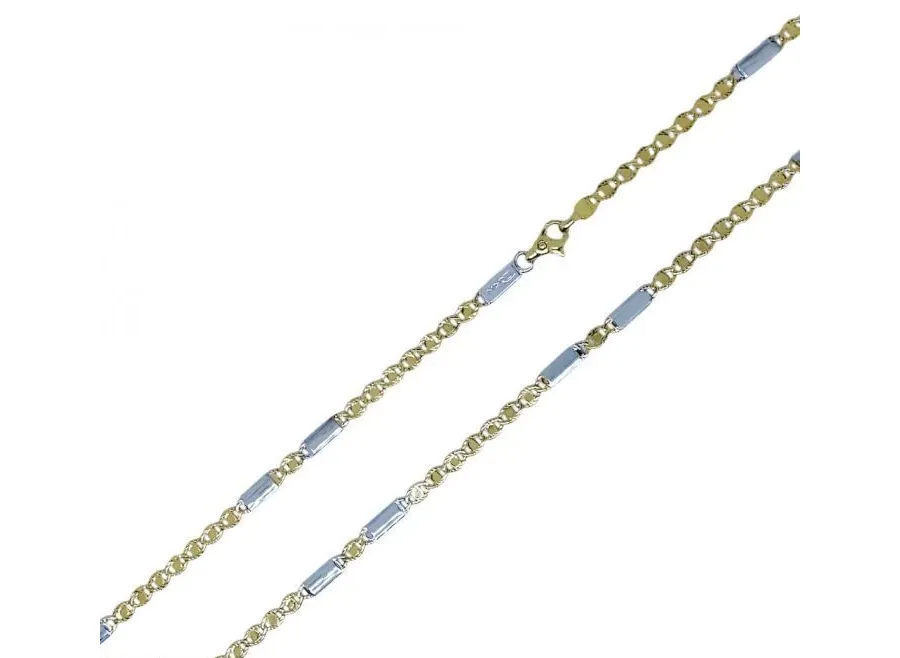 obrazek 1 Luksusowy łańcuszek męski o szerokości 3 mm i długości 50 cm