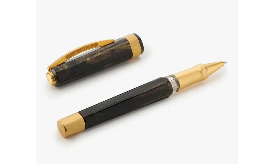 obrazek 1 Włoskie pióro kulkowe Opera Gold Black