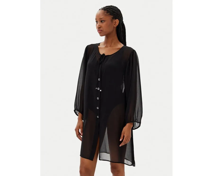 obrazek 1 MICHAEL Michael Kors Kimono MM2R791 Czarny Regular Fit