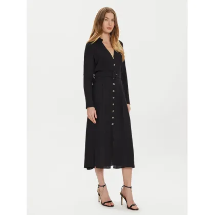 Zdjęcie TWINSET Sukienka koszulowa 242TT2320 Czarny Loose Fit