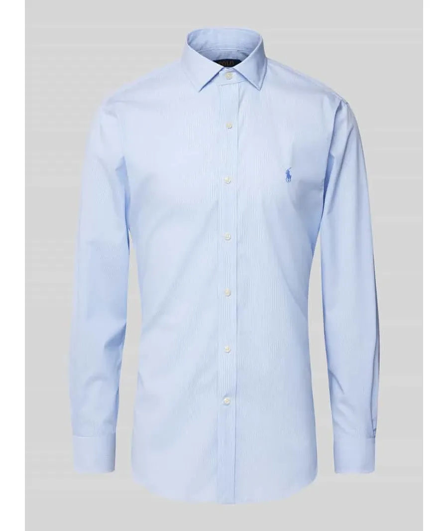 obrazek 1 Koszula biznesowa o kroju slim fit z kołnierzykiem typu cutaway