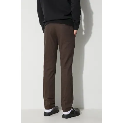 Zdjęcie Dickies spodnie męskie kolor brązowy proste