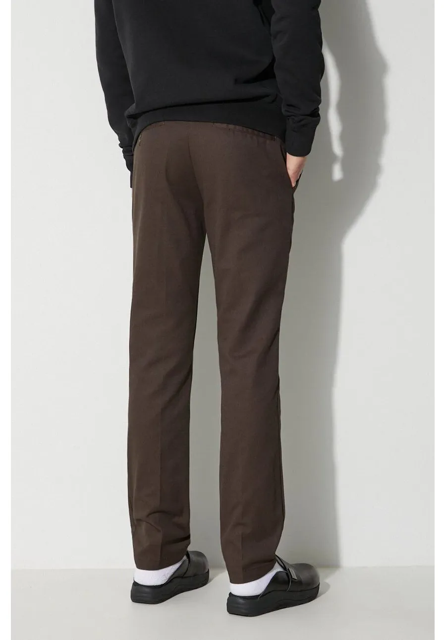 obrazek 1 Dickies spodnie męskie kolor brązowy proste