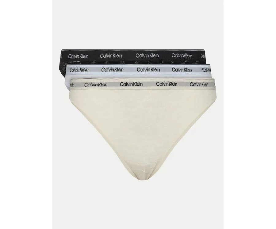 obrazek 1 Calvin Klein Underwear Komplet 3 par fig klasycznych 000QD5069E Kolorowy