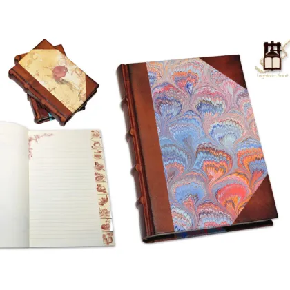 Picture Cooking recipe notebook - leather!