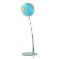 Picture Iron Classic standing illuminated globe