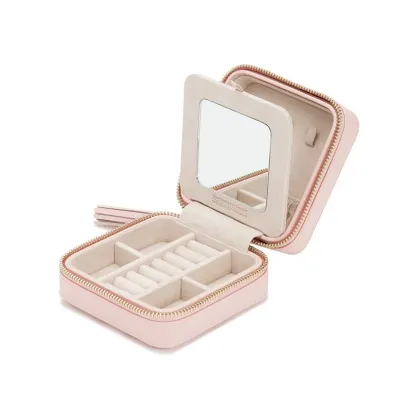 Zdjęcie Stylowe pudełko na biżuterię Caroline Rose Quartz