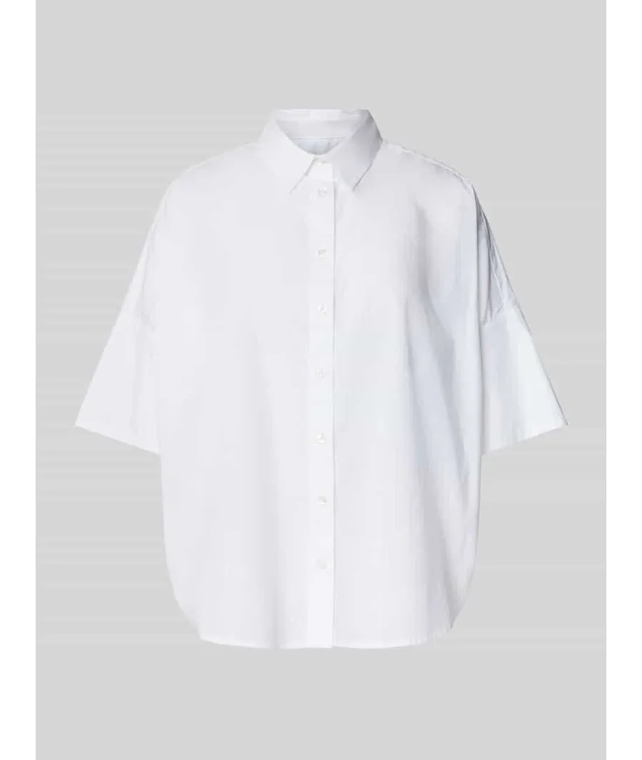 obrazek 1 Bluzka koszulowa z obniżonymi ramionami