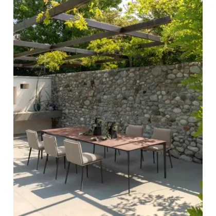 Zdjęcie Luksusowy solidny włoski stół ogrodowy