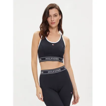Zdjęcie Tommy Hilfiger Biustonosz sportowy Monotype WW0WW41517 Granatowy