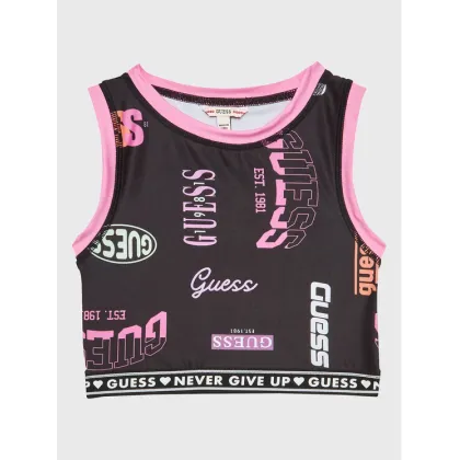 Zdjęcie Guess Top J3RI02 MC01P Czarny Slim Fit