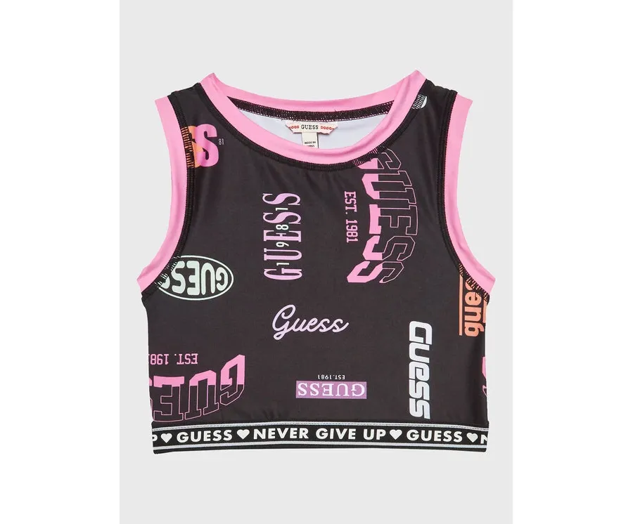 obrazek 1 Guess Top J3RI02 MC01P Czarny Slim Fit