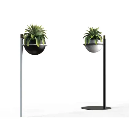 Zdjęcie Zjawiskowa dekoracja do domu w postaci kwietnika z doniczką