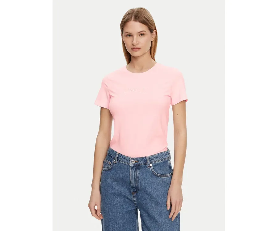 obrazek 1 Guess T-Shirt O5GI02 KBBU1 Różowy Regular Fit