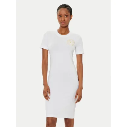 Zdjęcie Versace Jeans Couture Sukienka codzienna 78HAOT00 Biały Slim Fit