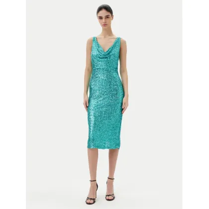 Zdjęcie Rinascimento Sukienka koktajlowa CFC0123778003 Zielony Regular Fit