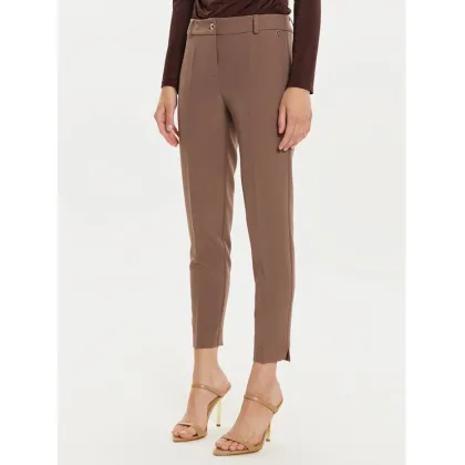 Zdjęcie Maryley Spodnie materiałowe 24IB52Z/M19/43WO Brązowy Regular Fit